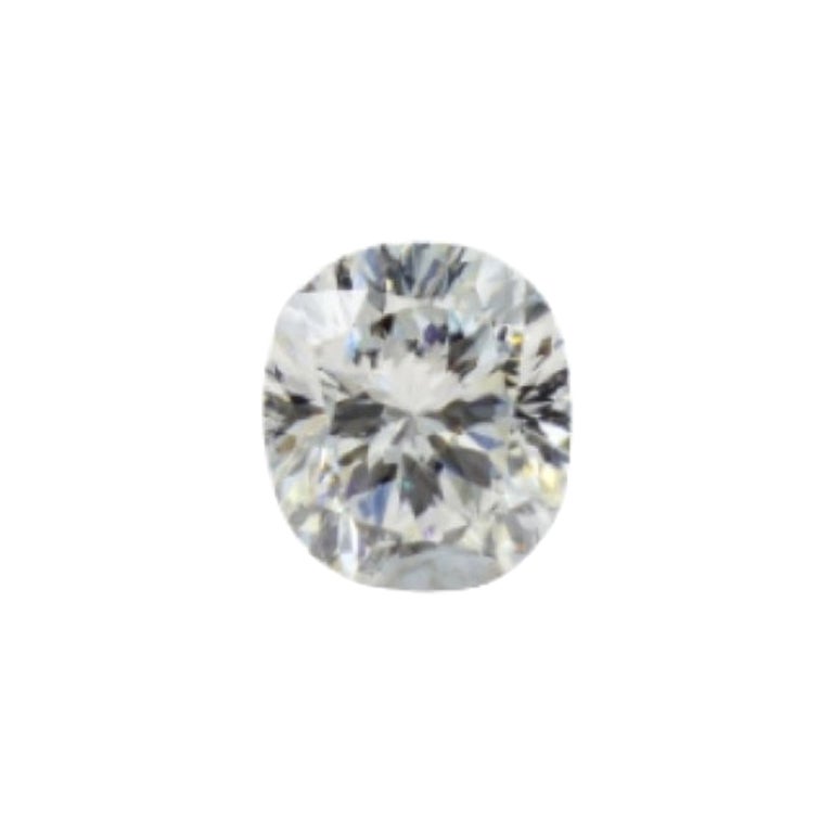 1.00ct Loose Cushion Cut Diamond GIA Certified, H Color, VS2 Clarity, Good Cut For Sale