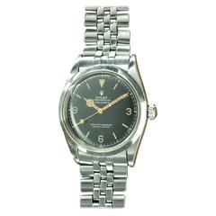 Rolex Stainless Steel Explorer Wristwatch Ref 1016