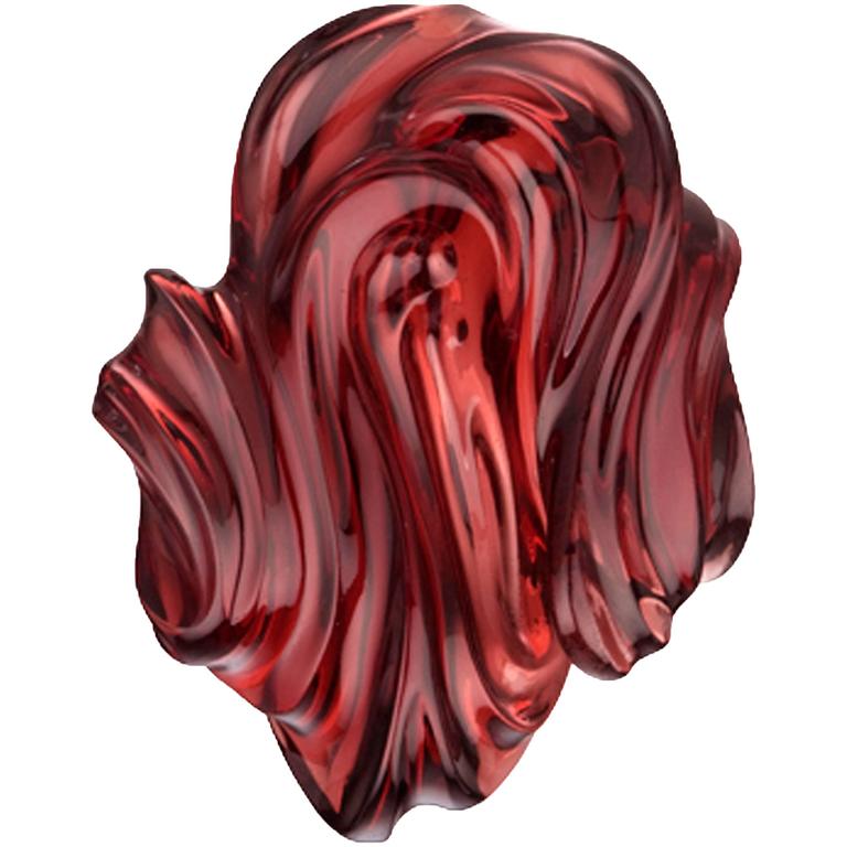 Naomi Sarna Almandine Garnet Carving For Sale