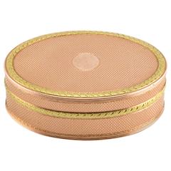 Fabergé Henrik Wigström Varicolor Gold Pastille or Pill Box 7