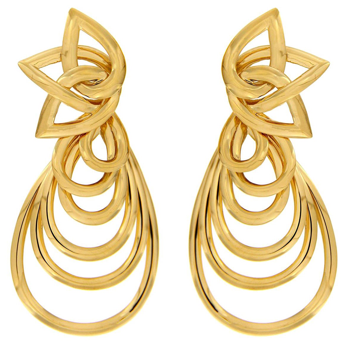 Pear Shaped Dangle Earrings