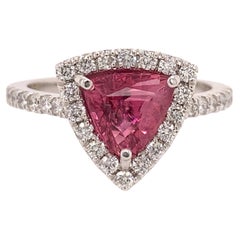 1.30 Carat Tourmaline Diamond Ring