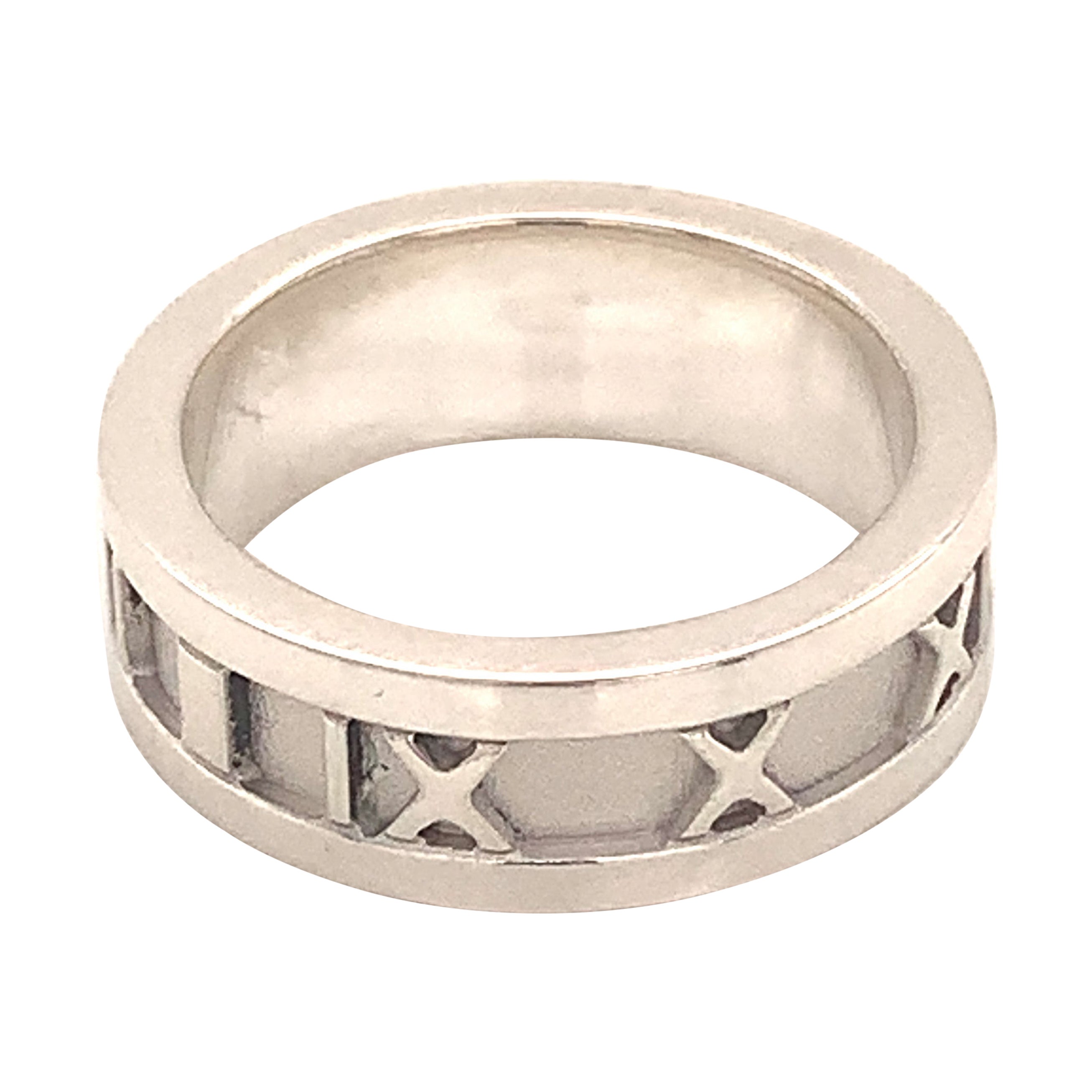 Tiffany & Co Estate Sterling Silver Ring, 5.63 Grams