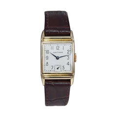 Waltham Gold Filled Art Deco Tank Style Watch, circa 1940's