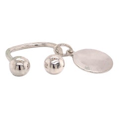 Tiffany & Co. Estate Sterling Silver Keychain 9.2 Grams