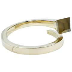 Gucci Citrine Gold Bangle Bracelet