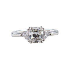 J. Birnbach GIA Certified Flawless 1.09 carat Radiant Cut Diamond Ring