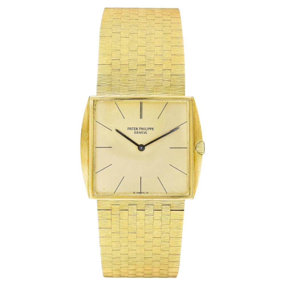 Patek Philippe Yellow Gold 18K Wristwatch 1960S
