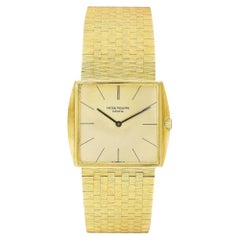 Patek Philippe Montre-bracelet en or jaune 18 carats, années 1960