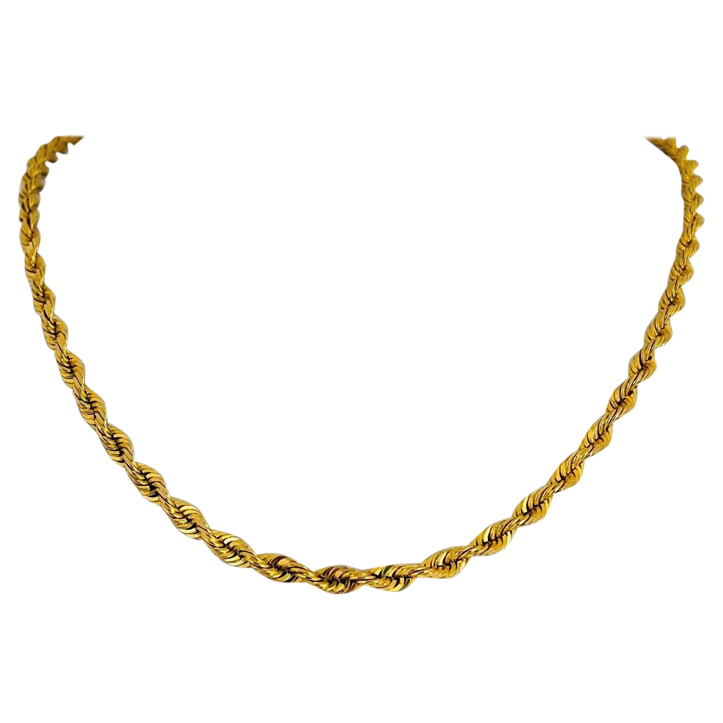 14 Karat Yellow Gold Solid Heavy 