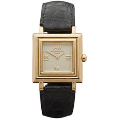 Patek Philippe Lady's Yellow Gold Gondolo Quartz Wristwatch