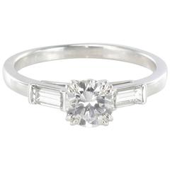 1 Carat Diamond Gold Solitaire Ring 1