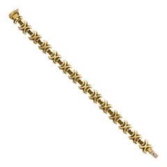 18 Karat Yellow Gold, Tiffany & Co. 'Signature X' Bracelet