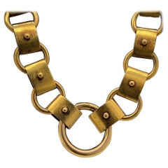 Victorian 18 Karat Yellow Gold Choker Necklace