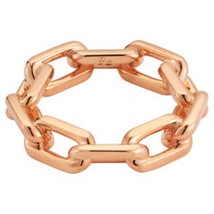 Walters Faith 18 Karat Rose Gold Large Chain Link Ring