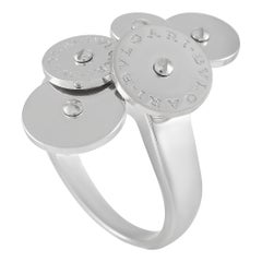 Bvlgari 18K White Gold Ring