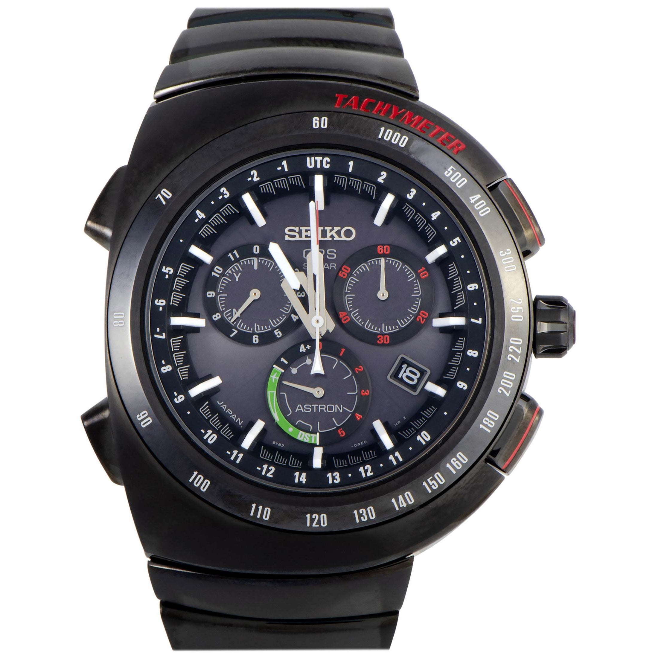 Seiko Astron GPS Solar Giugiaro Design Watch SSE121 Sale at 1stDibs