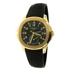 Used Brand New Patek Philippe Aquanaut 5164R-001 Dual Time 18 Karat Gold Watch P-174