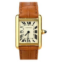 Cartier Tank Louis Small Model 18k Yellow Gold Watch W1529856