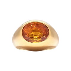 David Morris 12,64 Karat GRS-zertifizierter ovaler Ceylon-Saphir Ring