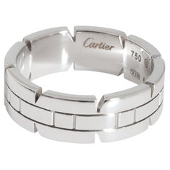Cartier Tank Men's Ring in 18kt White Gold