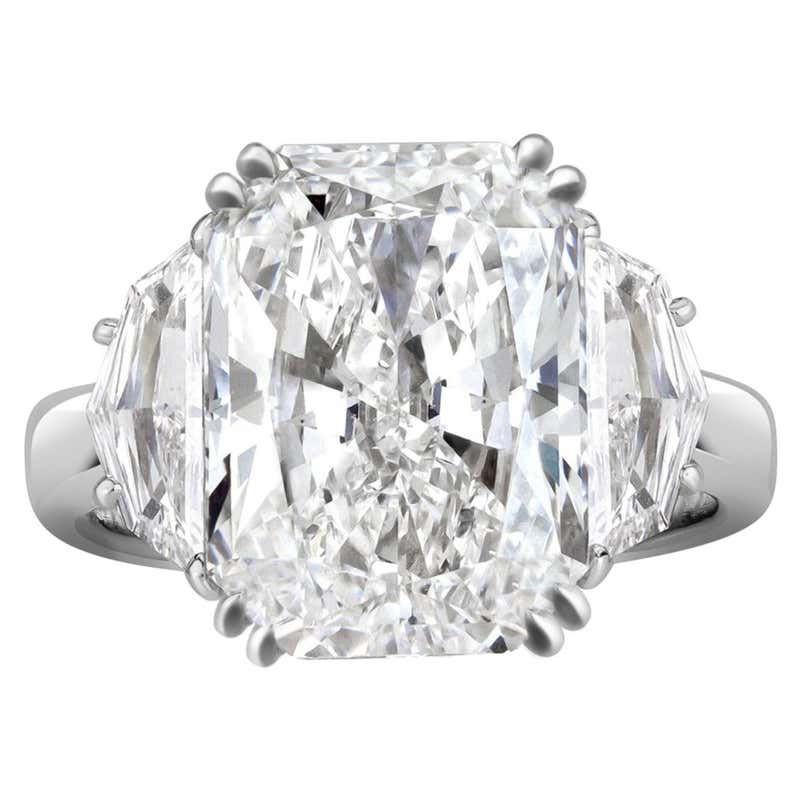 GIA Certified 8.03 Carat Cushion Cut Diamond Ring For Sale at 1stDibs ...