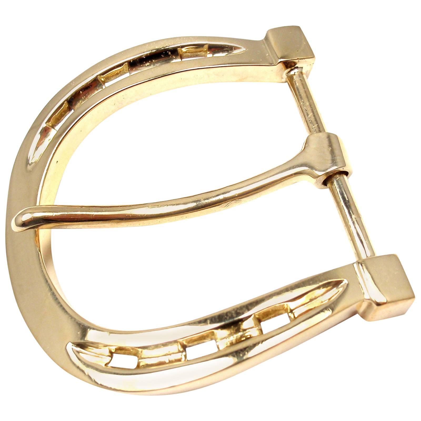 Van Cleef & Arpels Gold Belt Buckle