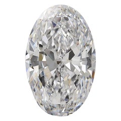 Flawless Color GIA Certified 10 Carat Oval Diamond