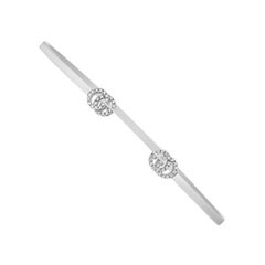 Brazalete Gucci GG Running con diamantes YBA481662002