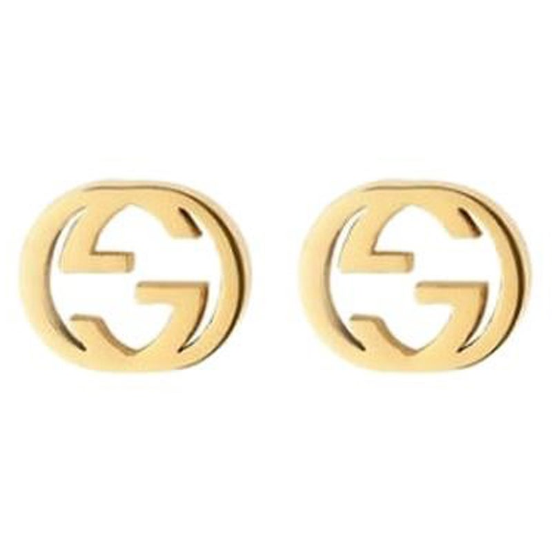 Gucci Clous d'oreilles en or jaune 18 carats avec G imbriqués YBD662111001