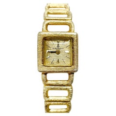 Vintage Baume et Mercier Yellow Gold Wristwatch