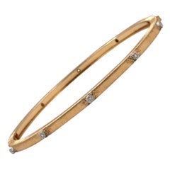 Buccellati 'Macri Classica' Yellow Gold Diamond Bracelet