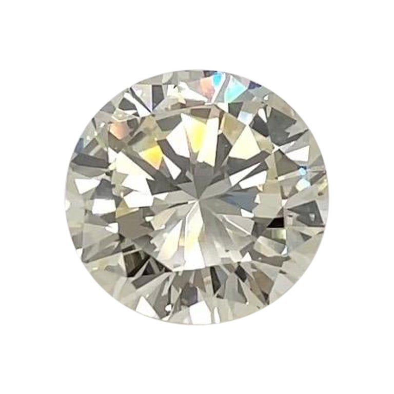 House of Diamonds New York 7.17 VVS2 GIA Round Certified Natural Diamond For Sale