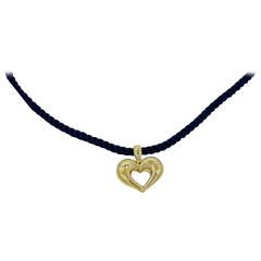 Van Cleef & Arpels Gold Heart Pendant
