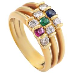 Tiffany & Co. Precious Gemstone Gold Ring