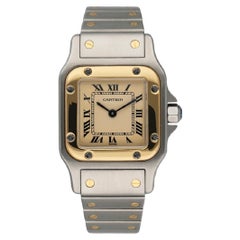 Cartier Santos Galbee 1567 Damenuhr