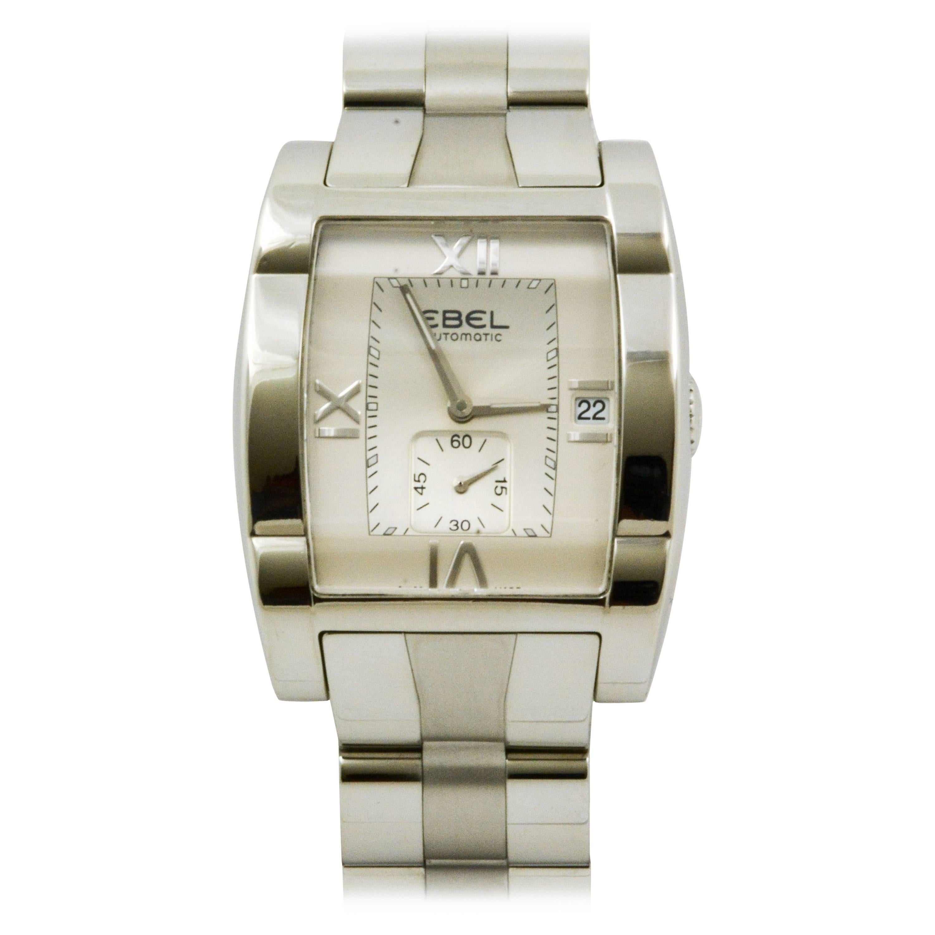  Ebel Tarawa Stainless Steel Automatic Wristwatch 