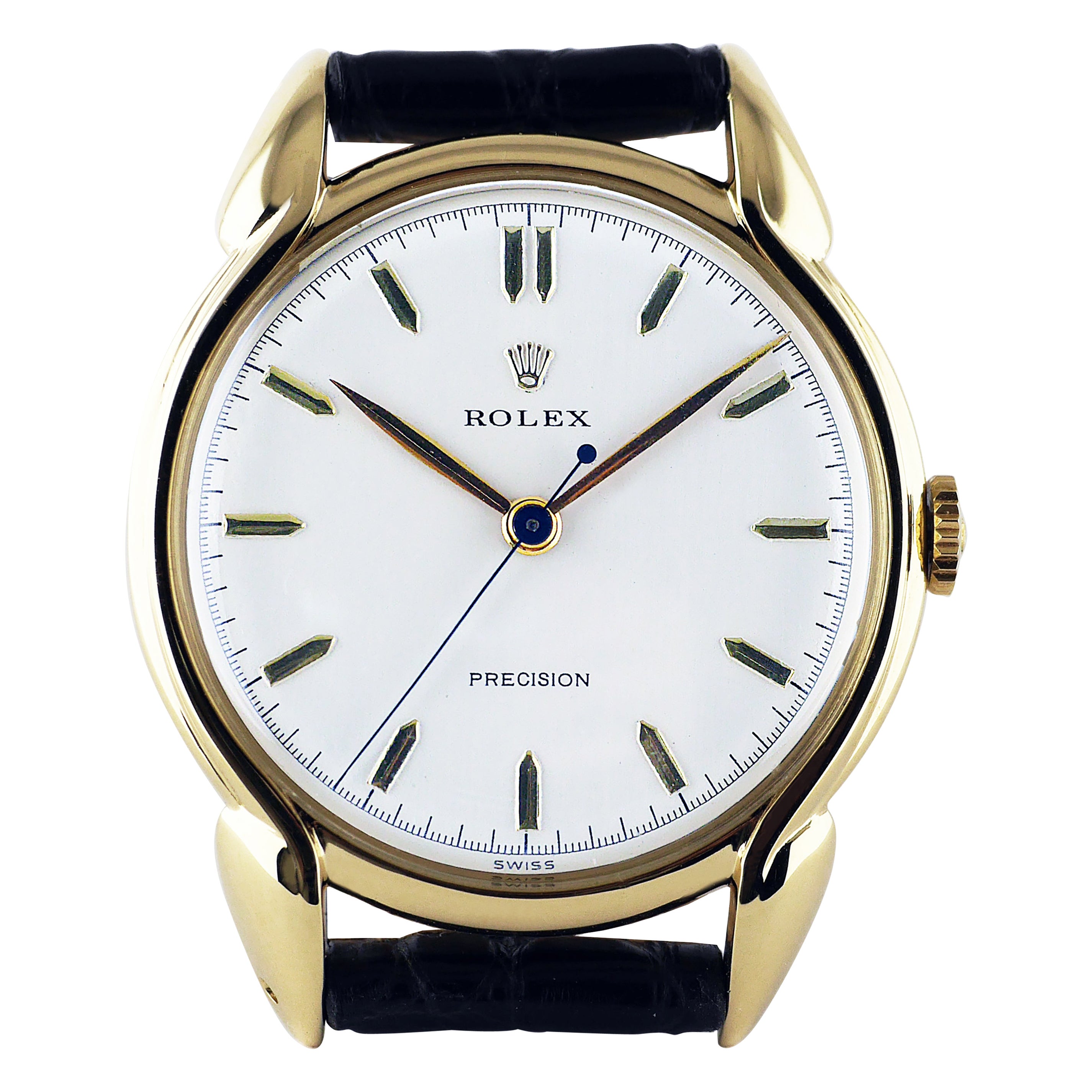 Rolex Precision Gold Wristwatch c1940