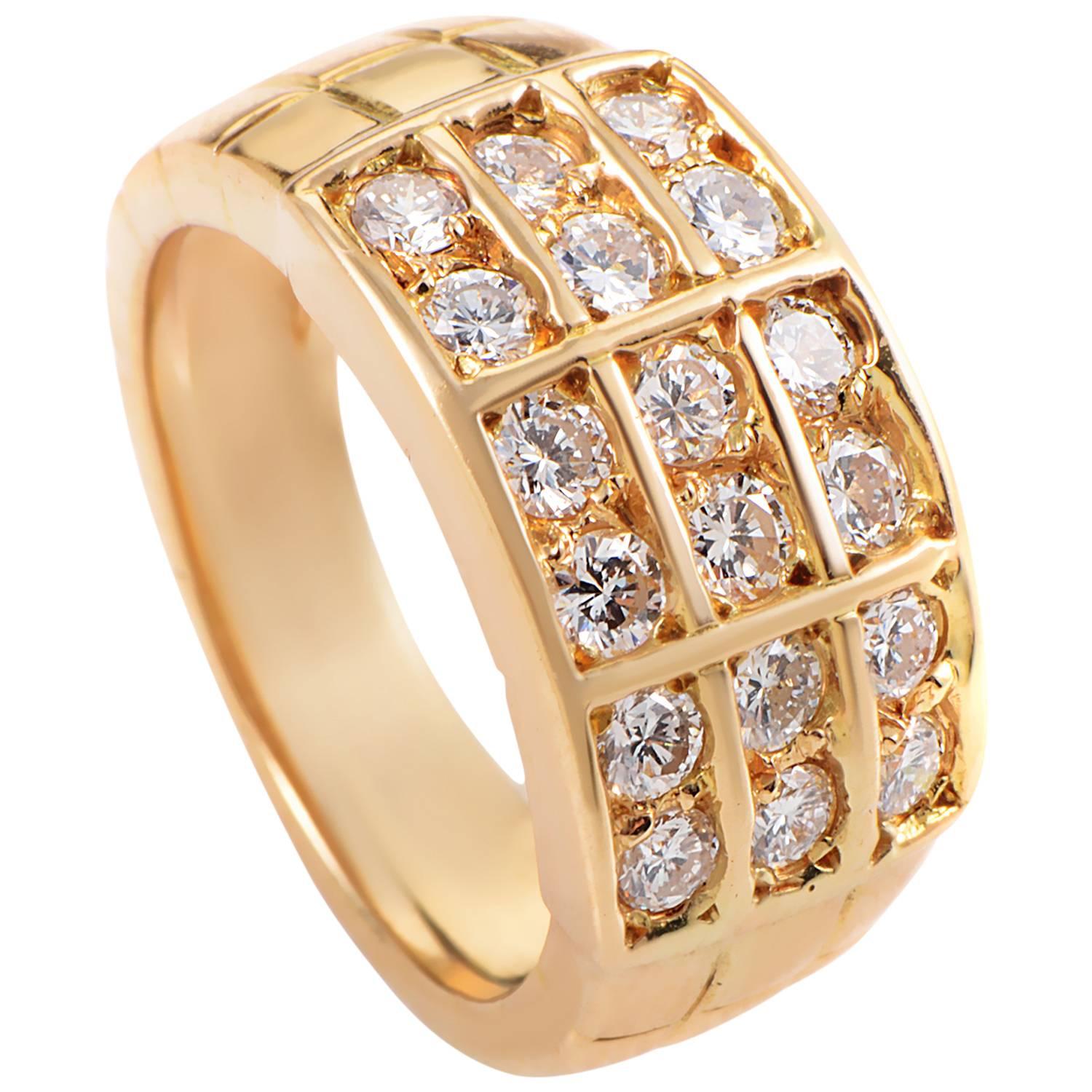 Mauboussin Diamond Gold Band Ring