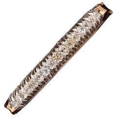 Late 19th Century Diamond and Gold Bangle 6