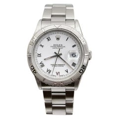 Used Rolex 16264 Datejust White Dial Thunderbird Stainless Steel