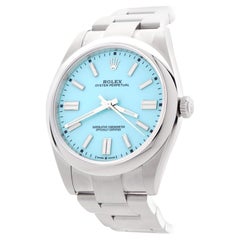 Rolex Oyster Perpetual Turquoise Dial 124300