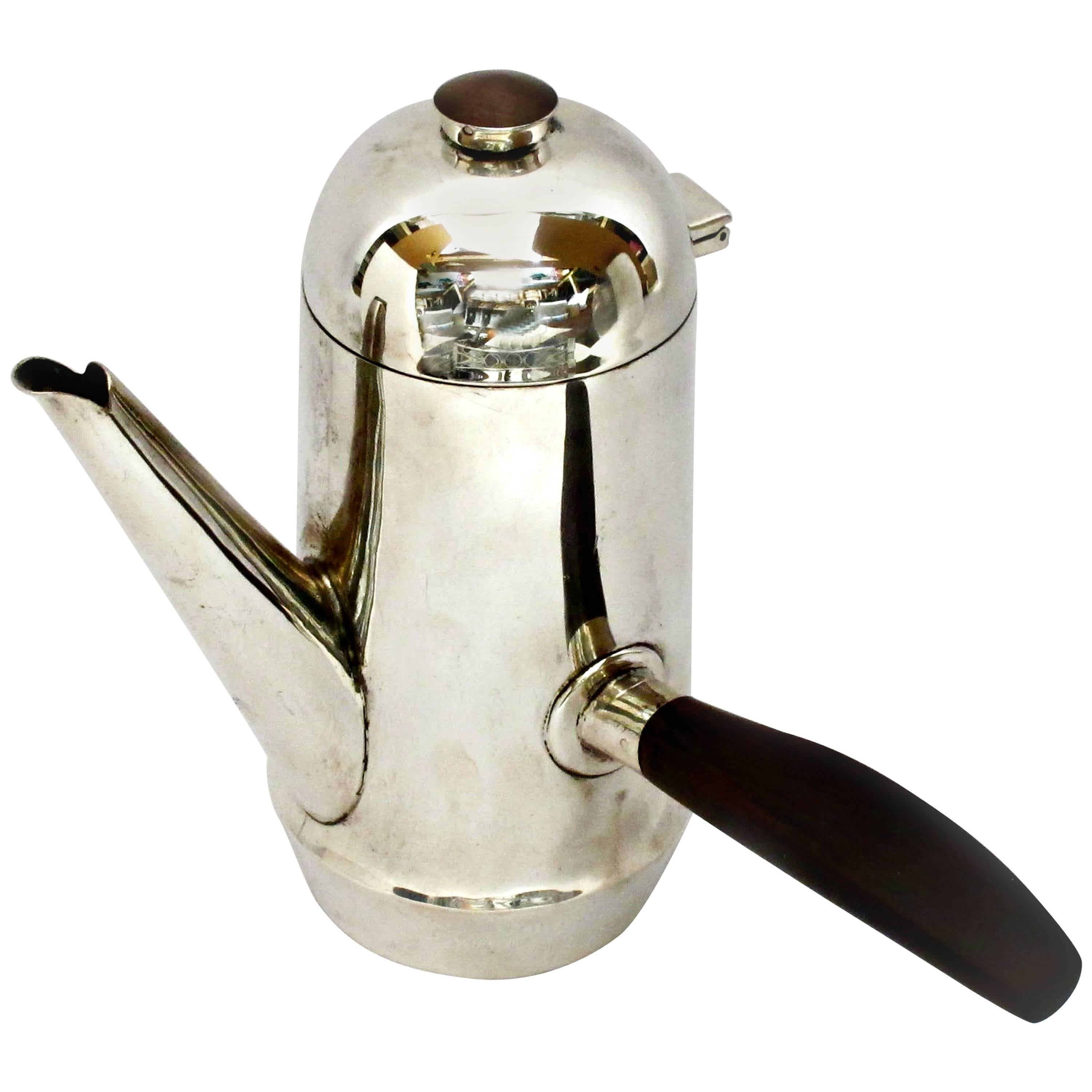 1960s William Spratling Silver Espresso Pot
