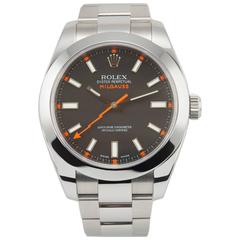 Rolex Stainless Steel Milgauss Automatic Wristwatch Ref 116640
