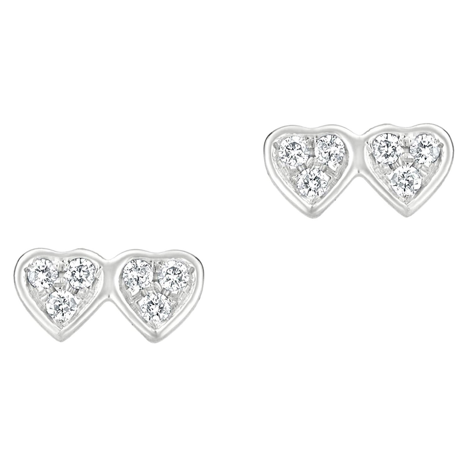 Flower Dual Tone Earrings