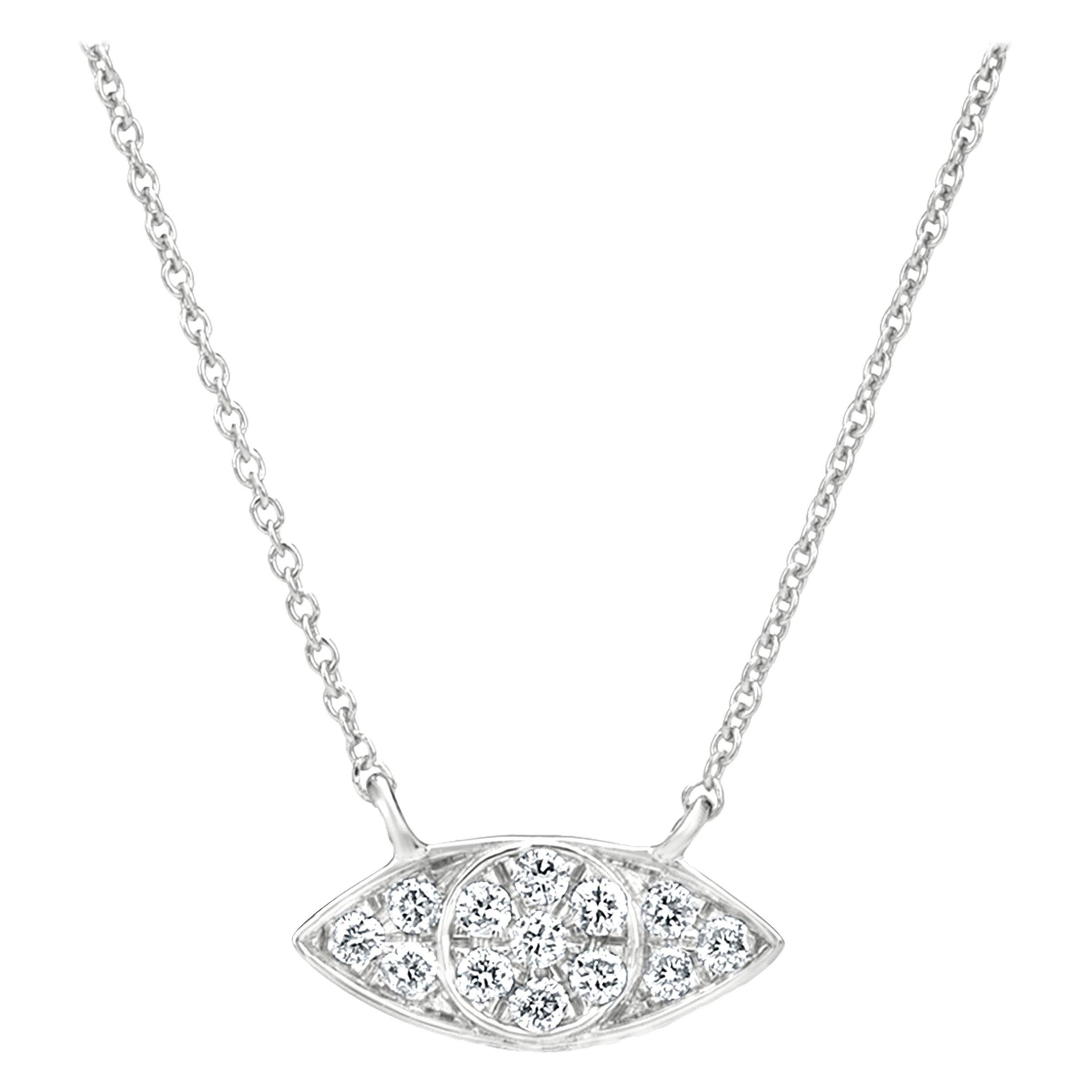 Ammanii Celestial Necklace with Moons, Stars and Protective Eye in