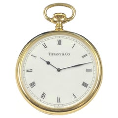 Tiffany & Company Solid Gold University of Cambridge Presentation Pocket Watch