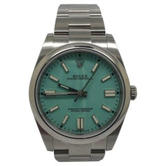 Rolex Oyster Perpetual Turquoise Oyster Watch 124300