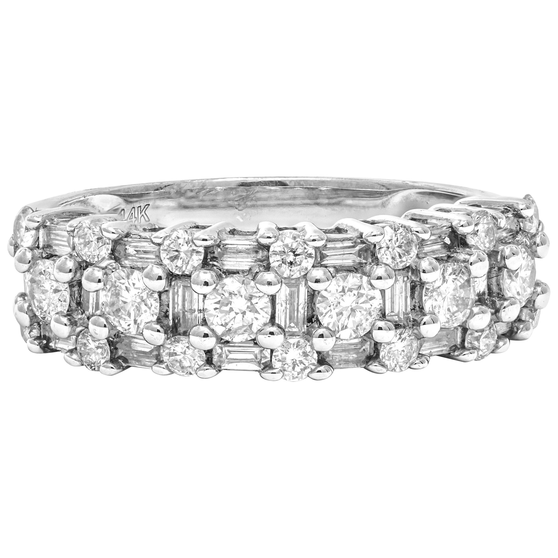 0.63 Ct Natural White Diamonds Ring at 1stDibs