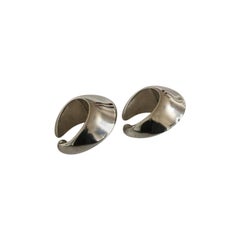 Georg Jensen Sterling Silver Earrings by Nanna Ditzel No 126